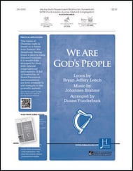 We Are God's People SATB choral sheet music cover Thumbnail